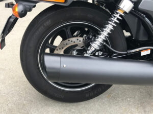 バイクの排気口